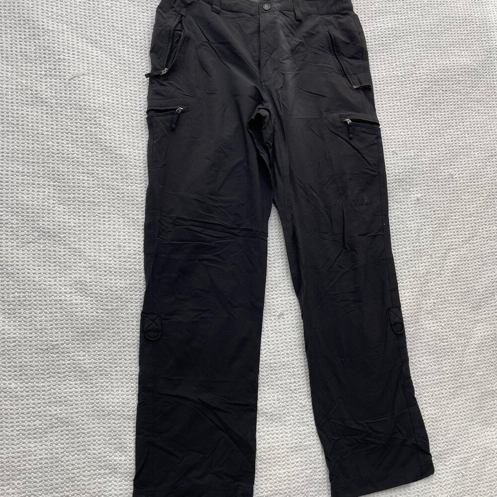 North Face hiking pants - Size 34 - Very Dark Gray / Washed Black color